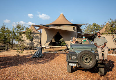 The amazingGaronga MCH private tented camp