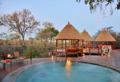 Classic safari lodge in the Kruger