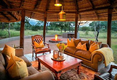 Game viewing from the lodge