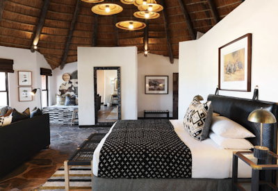 Large bedrooms at Mala Main Camp