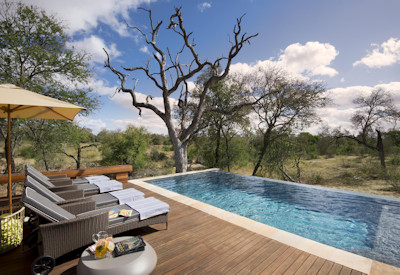 Private and intimate swimming pool