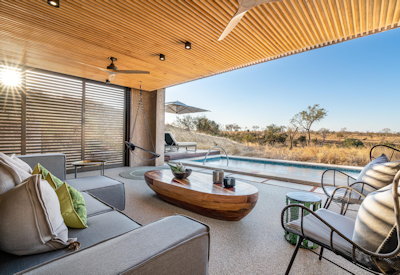 Private lounge area