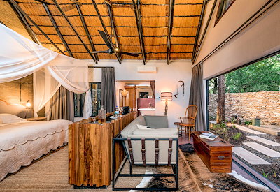 Private and intimate safari suites