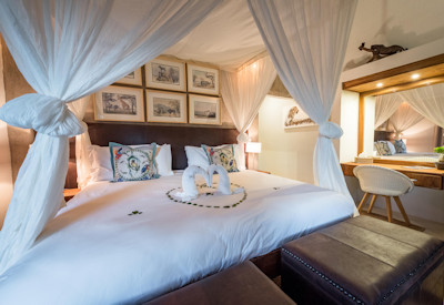 Luxury air conditioned safari suites