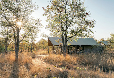 Trails Camp in an unspoilt wilderness area