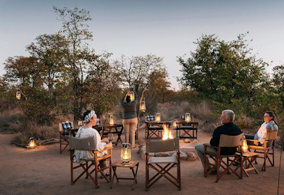Firepit after a long day of walking