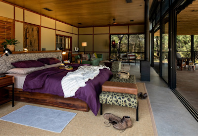 Beautifully appointed tented suites