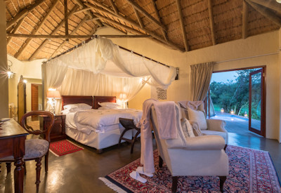 Perfect thatched safari suites