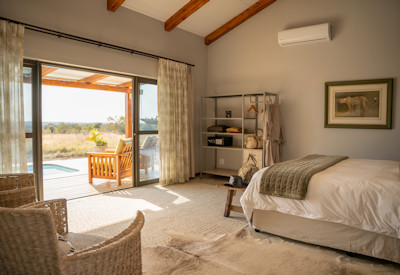 Safari suites with light filled interiors