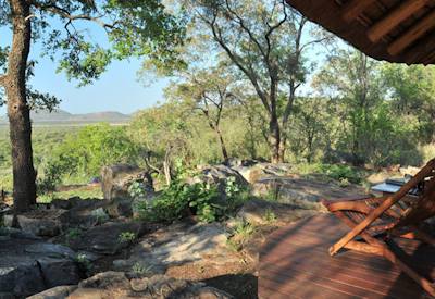 Indoor dining area at Buffalo Ridge Safari Lodge Madikwe Game Reserve