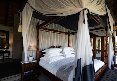 Private waterhole sofa safari view at Jamala Madikwe Royal Safari Lodge Madikwe