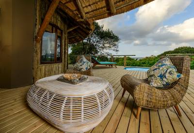 Family suite with private plunge pool at Thonga Beach Lodge iSimangaliso Wetland Park