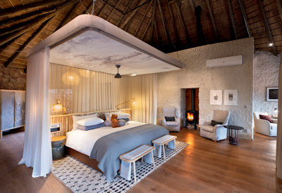 Spacious master bedrooms 