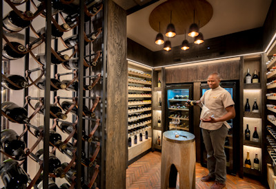 Tswalu wine cellar