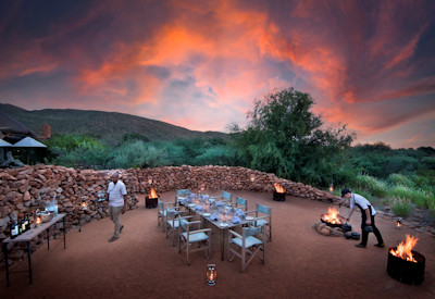 Dining and cuisine at Tswalu