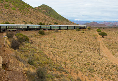 Garden Route Outeniqua Mountains coastal scenery Rovos Rail African Collage South Africa