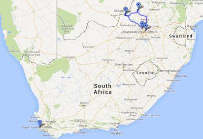 Cape Town & Malaria Free Self Drive Safari