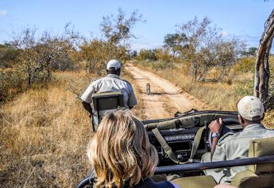 Campfire dinner under stars Kruger bush walking safari unfenced tented camp South Africa