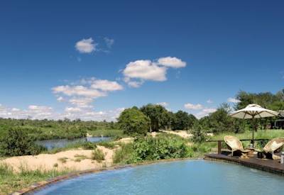 Guided safari walk armed ranger Lion Sands River Lodge Sabi Sand Game Reserve South Africa