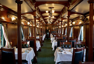 Victoria Falls Zimbabwe arrival Rovos Rail Pride of Africa luxury train safari
