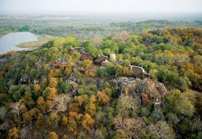 Malilangwe Wildlife Reserve baobab trees rocky outcrops Zimbabwe Singita Splendour Safari