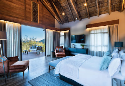Stunning deluxe rooms and luxury suites