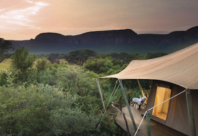 Marataba with views of the Waterberg Mountains