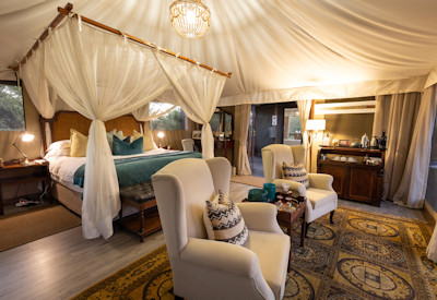 Lapalala with seven luxury tented suites