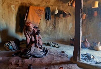 Himba people Kaokoland Namibia shared lifestyle material world unimportant children cancer charity DVD Ken Vine