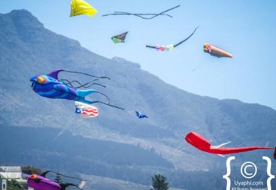 Cape Town Kite Festival Uyaphi team Muizenberg corporate citizens annual November Cape Town event