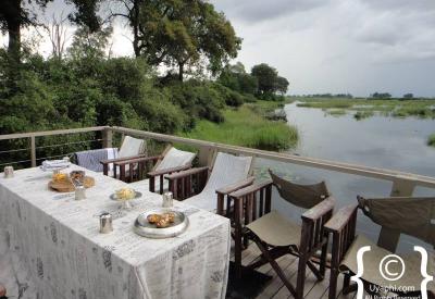 Camp lodge island Okavango Delta UNESCO World Heritage Botswana photography