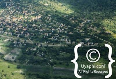 Aerial Photographs Over Botswana