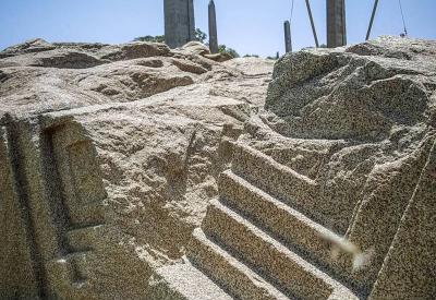 Axum Stelae Ethiopia 500-ton fallen stela broken ground magnificent ancient photography