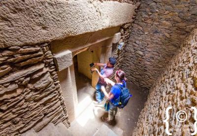 Axum Stelae Field Ethiopia recently uncovered Aksumite tomb one-minute walk photography