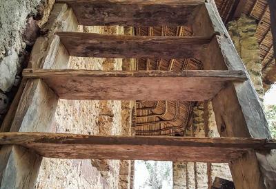 Debre Birhan Selassie Church Gondar Ethiopia richly decorated interior UNESCO Northern Historical Route