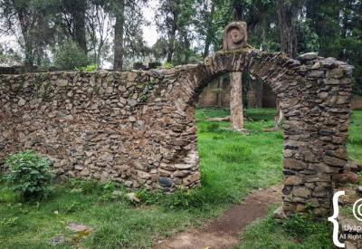 Debre Birhan Selassie Church Gondar Ethiopia best church paintings Ethiopia most beautiful photography