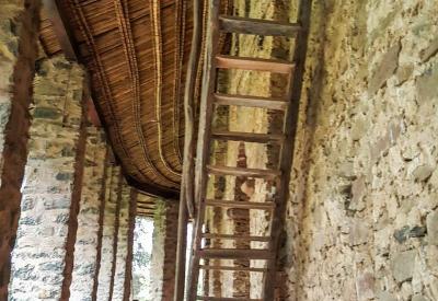 Debre Birhan Selassie Church Gondar Ethiopia close Fasil Ghebbi short drive Northern Historical Route