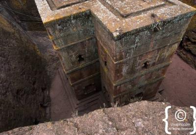 Bet Giyorgis Church Lalibela Ethiopia patron saint Ethiopia St George rock-hewn UNESCO