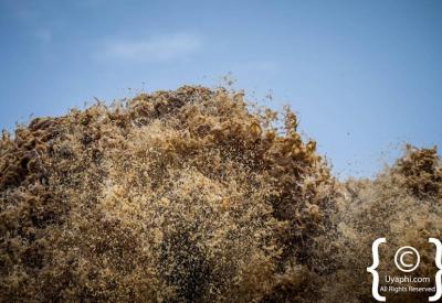 Blue Nile Falls Ethiopia dramatic plunge pool basin rainy season start photography