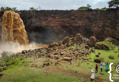 Blue Nile Falls Tis Isat Ethiopia dramatic gorge power Uyaphi photography
