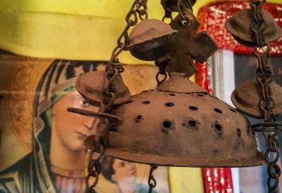 Entos Eyesu Monastery Lake Tana views hilltop church Bahir Dar Ethiopia photography
