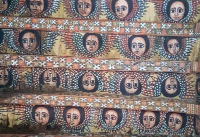 Lalibela Ethiopia rock church processional cross ancient silver Ethiopian Orthodox art