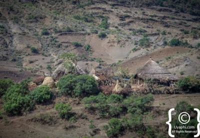 Lalibela Ethiopia pilgrims ancient rock church UNESCO World Heritage scenery photography