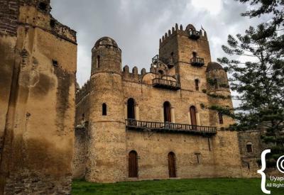 Fasil Ghebbi Gondar Ethiopia castle ruins photogenic extraordinary Northern Historical Route photography
