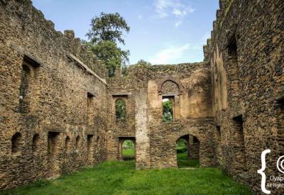 Fasil Ghebbi Gondar Ethiopia castle ruins photogenic extraordinary Northern Historical Route photography