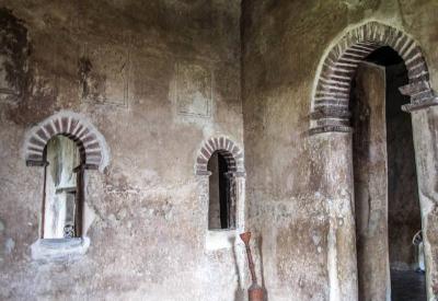 Fasil Ghebbi Gondar Ethiopia Banquet Hall Iyasu I castle ruins photography Uyaphi