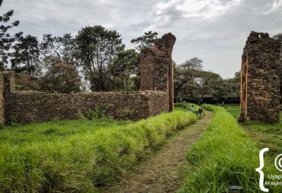 Fasil Ghebbi Gondar Ethiopia 70000 square metres walk explore photography opportunities UNESCO