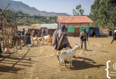 Lalibela Ethiopia sunrise highland mist valley views Northern Historical Route photography