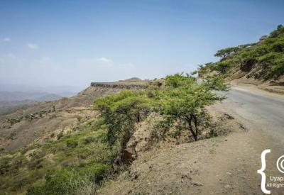 Lalibela Ethiopia traditional thatched tukul houses highland village photography