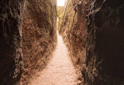 Lalibela Northern Cluster Biete Medhani Alem House Saviour World largest rock church Ethiopia